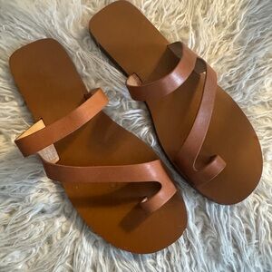 Madewell Gabi Asymmetric Strap Sandal